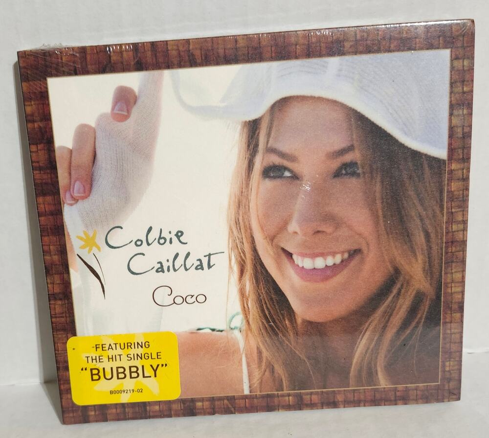 Colbie Caillat Coco CD 2007 New Sealed Bubbly Hype Sticker Pop Rock